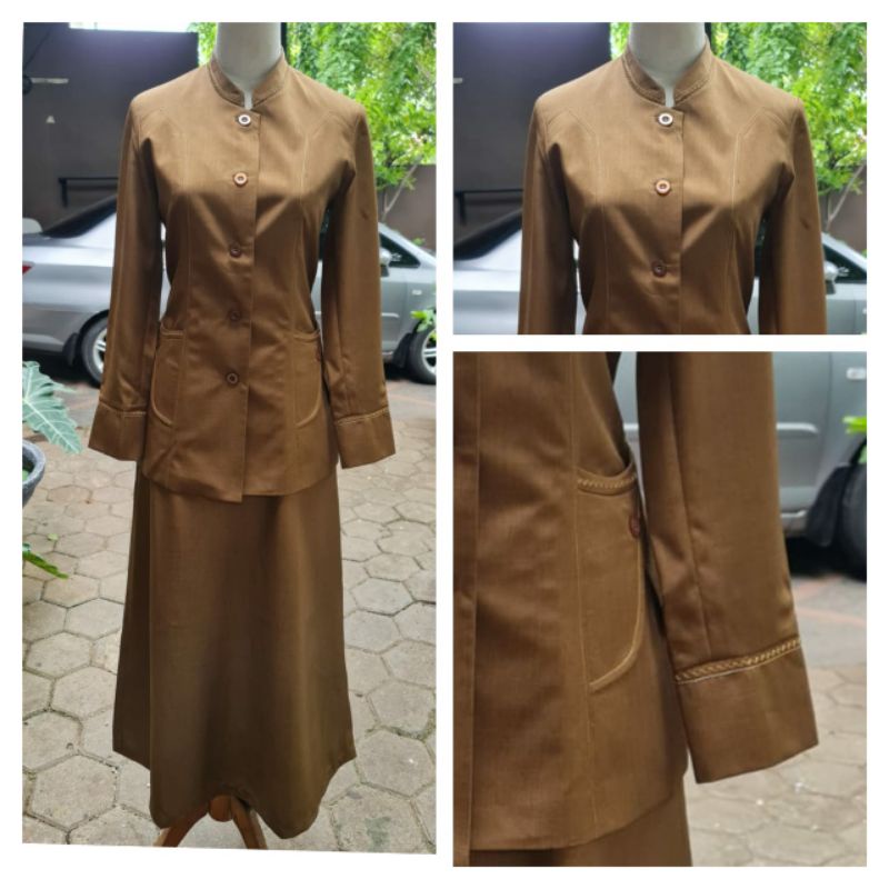 Jual Blazer Baju Seragam Dinas Pemda Kantor Seragam Kerja Pemda Tua ...