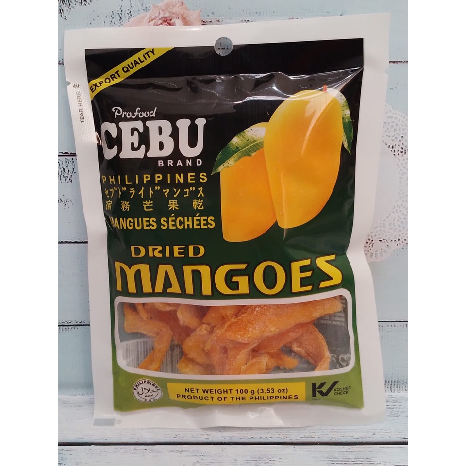 Jual Philippine Cebu Dried Mangoes 100g Shopee Indonesia