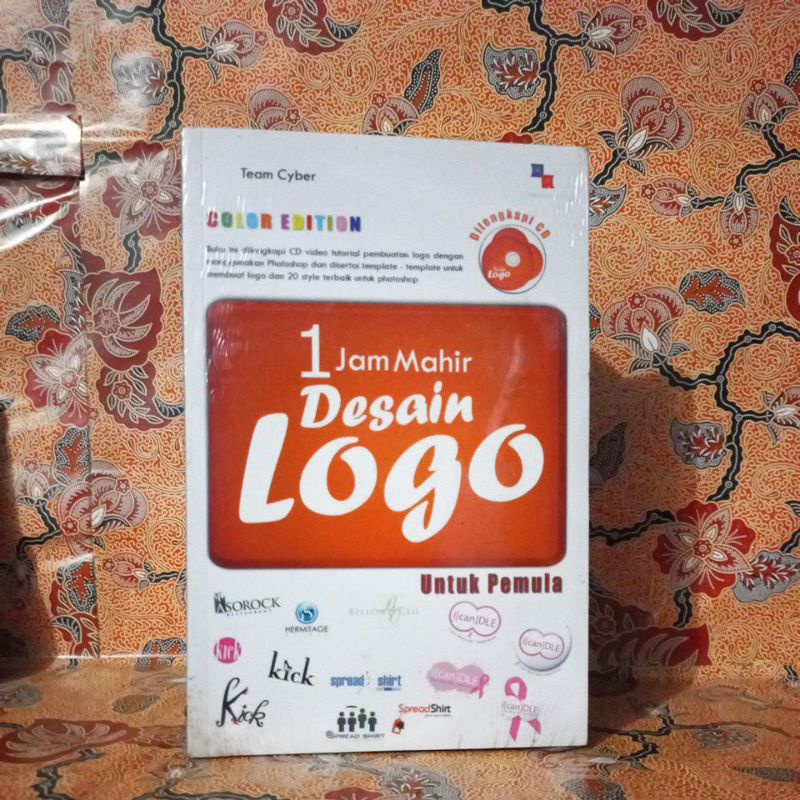 Jual Buku Komputer - 1 Jam Mahir Desain Logo Untuk Pemula | Shopee
