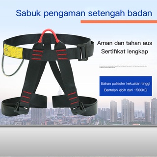 Jual Sabuk Pengaman Panjat Tebing Perlengkapan Rappelling Memanjat Pohon Harness Keselamatan