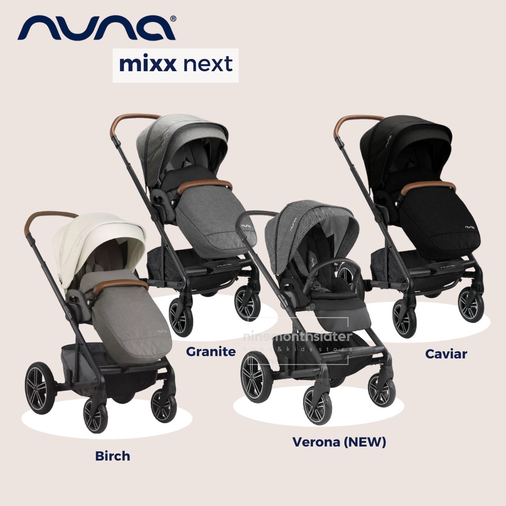 Jual Stroller Nuna Mixx Next FREE FOOTMUFF, CARSEAT ADAPTOR - Kereta ...