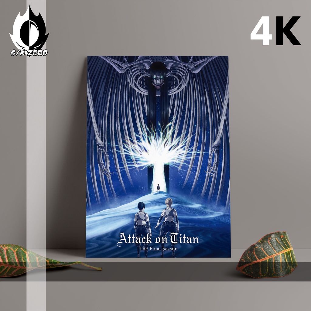 Jual Poster size A3 Anime Paling Lengkap - Shingeki no Kyojin (4K ...