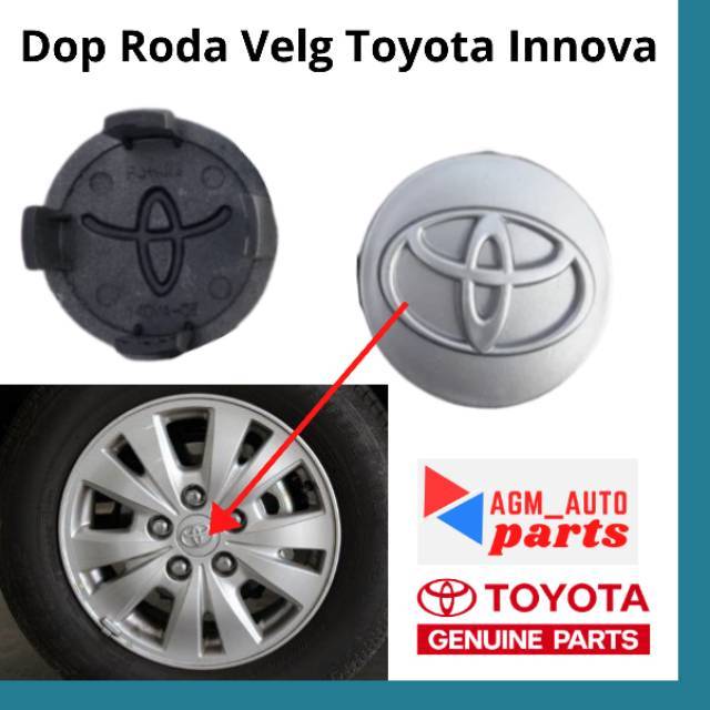 Jual Dop velg toyota innova/dop velg mobil innova/tutup tengah velg ...