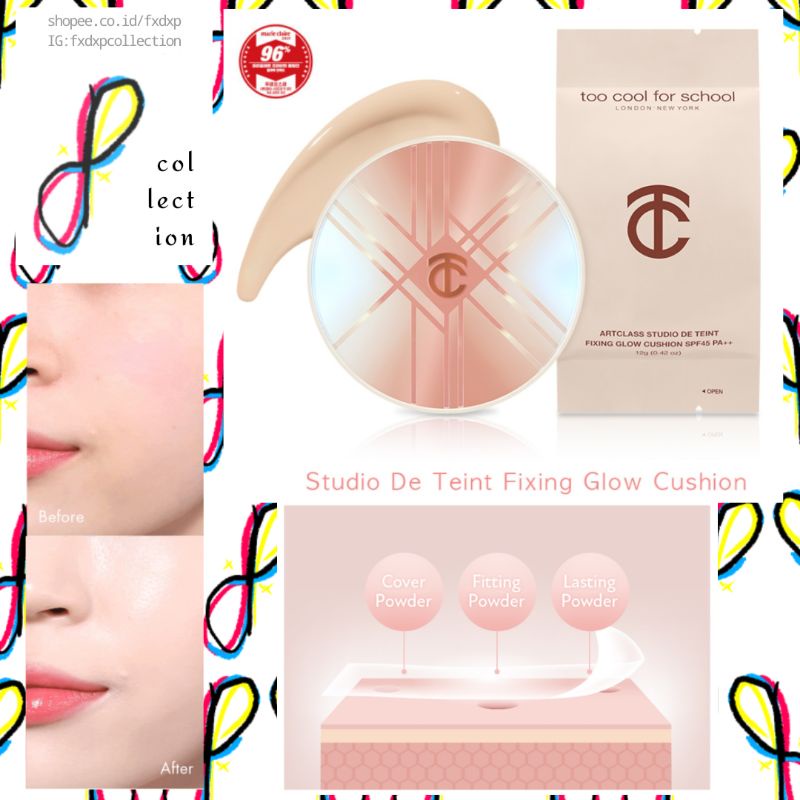 [Too Cool for School] Artclass Studio De Teint Fixing Glow Cushion + Refill