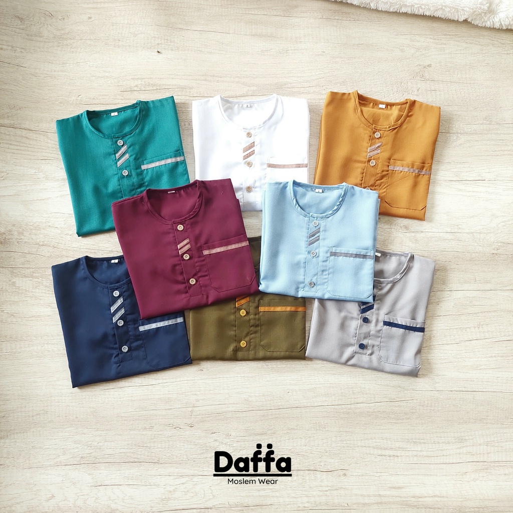Jual KOKO DAFFA 02 - SETELAN BAJU KOKO BAYI / ANAK DAFFA SERI BAHAN KATUN TOYOBO | Shopee Indonesia