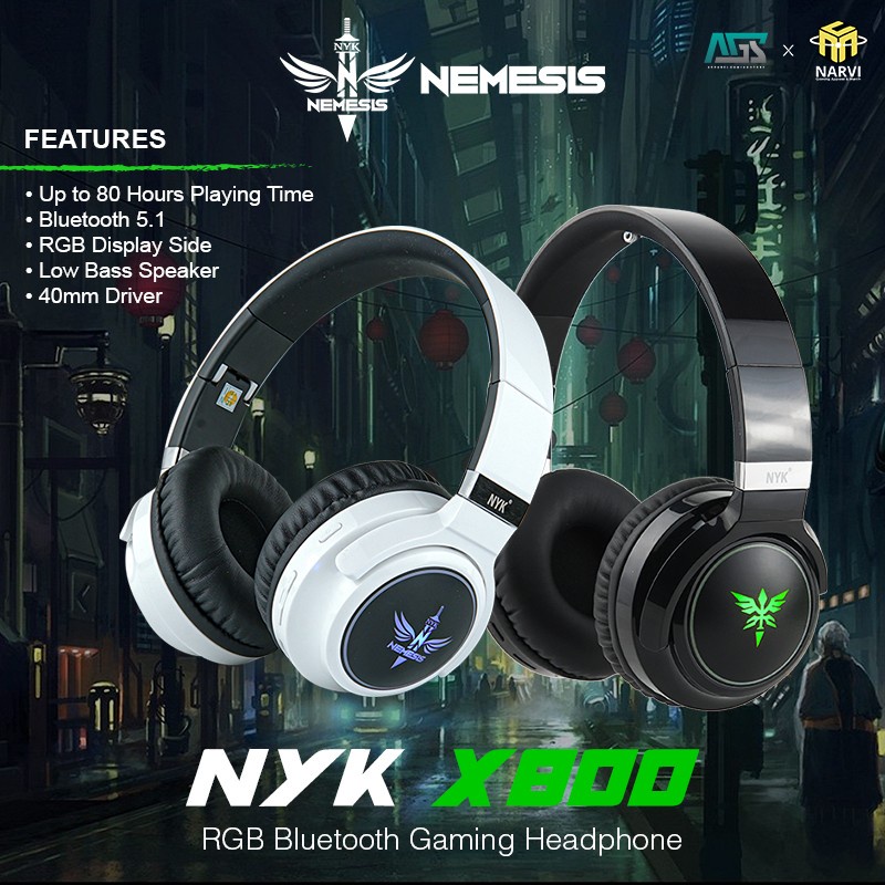 Jual NYK Nemesis X800 RGB Wireless Bluetooth 5.1 - Mobile Gaming ...