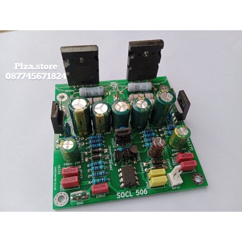 Jual Driver power amplifier Socl 506 TEF kit Super ocl 506 TEF doble