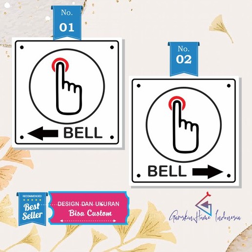 Jual STIKER TANDA BELL | Shopee Indonesia
