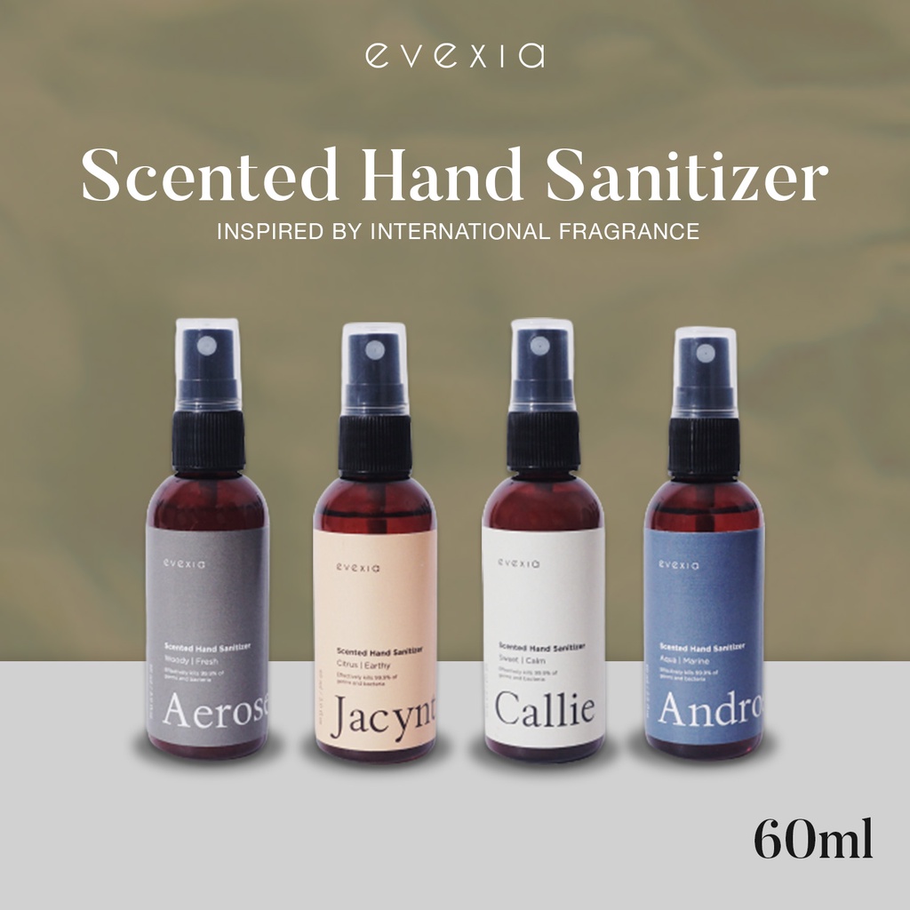 Jual Evexia | Scented Perfumed Hand Sanitizer 60 ML | Hand Sanitizer