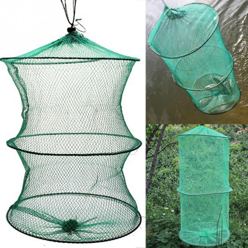 Jual Jaring Pancing Ikan Udang Shrimp Fishing Net Cage Foldable 3