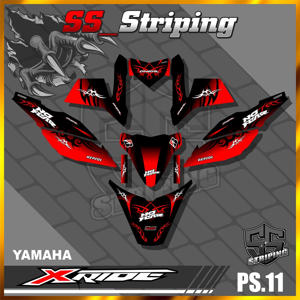 Jual Decal Sticker Full Body X Ride 115 - Stiker Full Body X Ride 115 ...