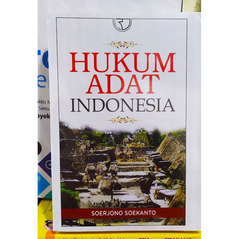 Jual Buku Hukum Adat Indonesi By Soerjono Soekanto Shopee Indonesia