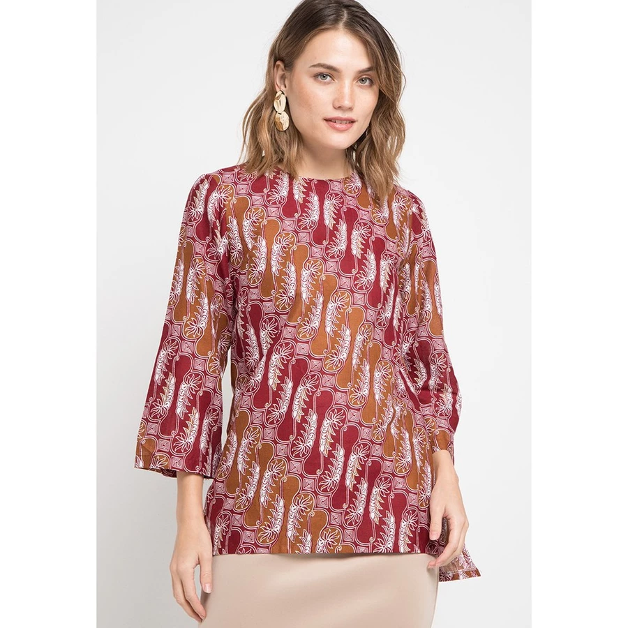  Blouse Wanita Batik Parang