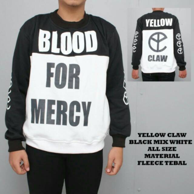 Sweater yellow claw new arrivals