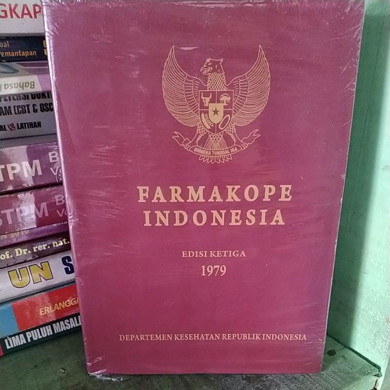 Jual Farmakope Indonesia Edisi Ketiga 1979 | Shopee Indonesia