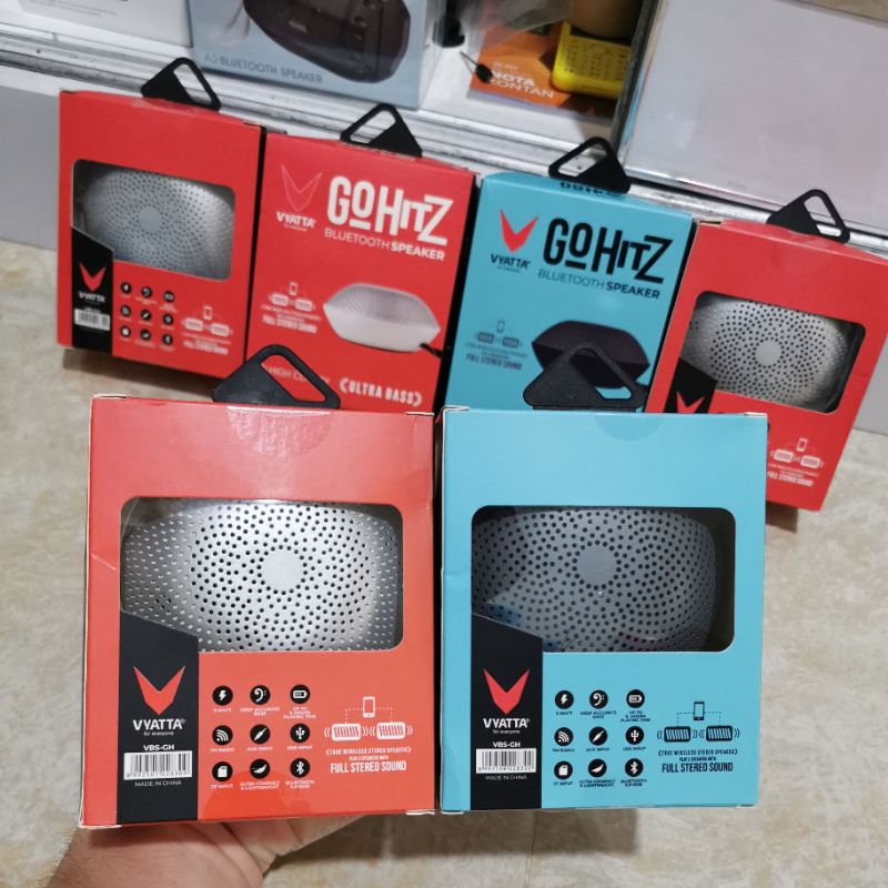 Jual VYATTA GO HITZ Bluetooth Speaker TWS BASS GARANSI RESMI | Shopee ...