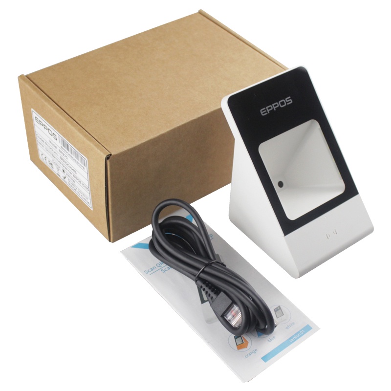 Jual Omni Barcode Scanner EPPOS 1D/2D EP370 PNP Shopee Indonesia