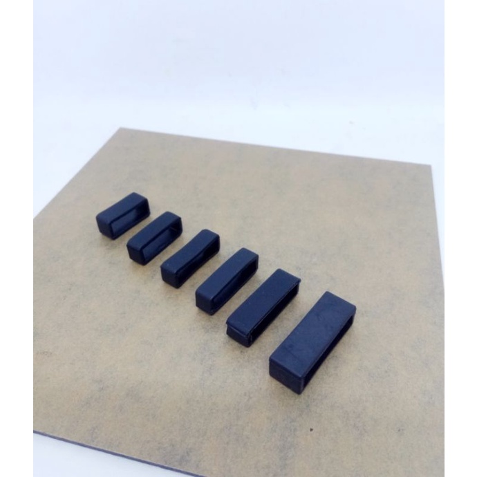 Jual Ring loop | gelang tali jam tangan karet atau Rubber ukuran 22 ...