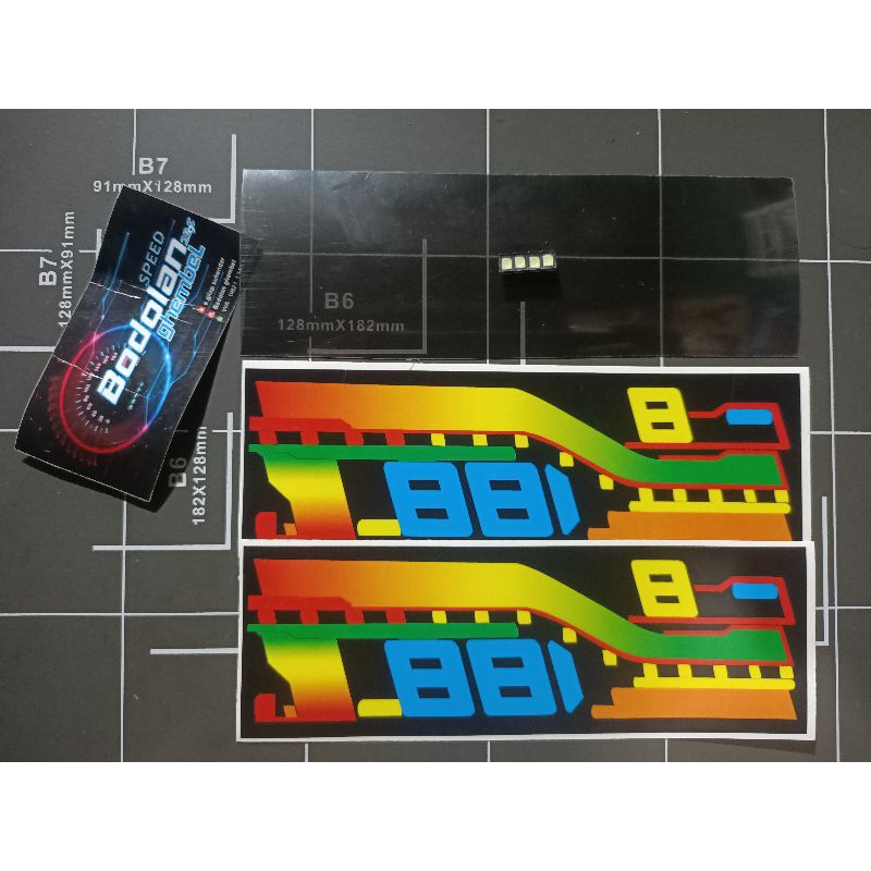 Jual Stiker sticker lcd spidometer speedometer yamaha R15 V3 VVA ...