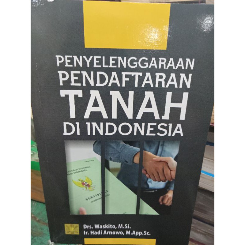 Jual PENYELENGGARAAN PENDAFTARAN TANAH DI INDONESIA | Shopee Indonesia