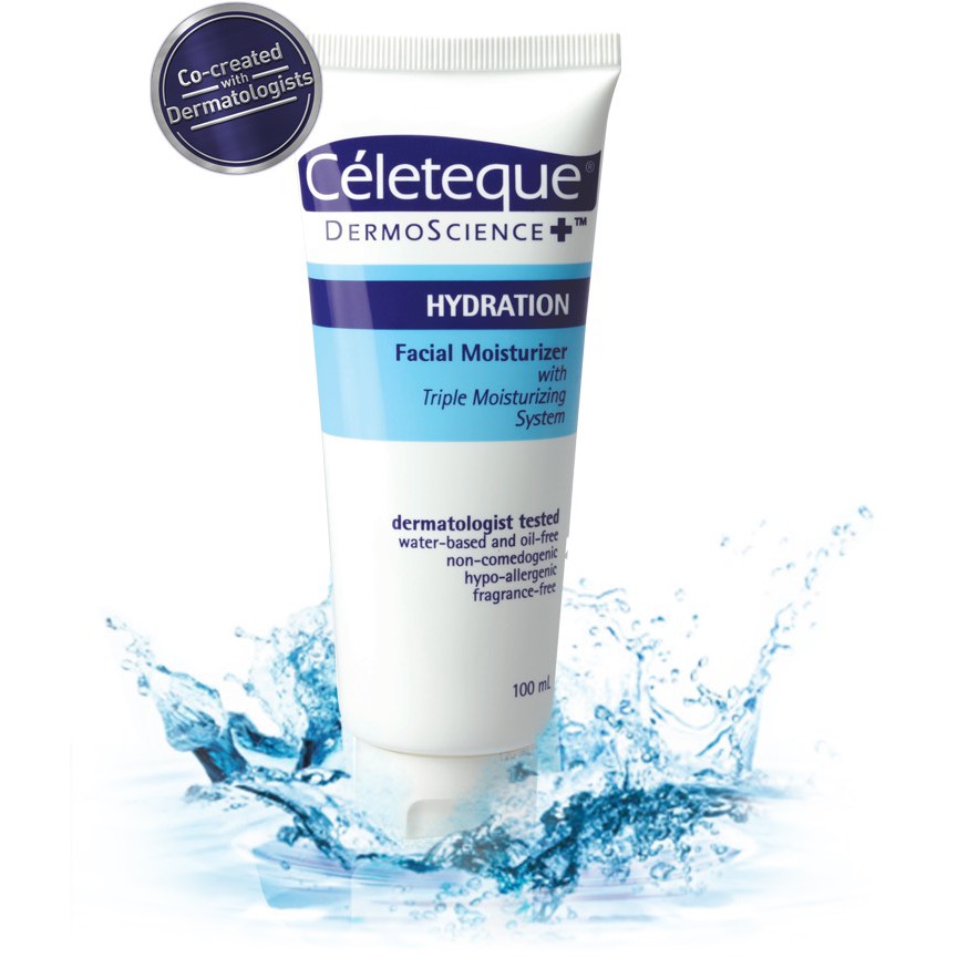 Jual Celeteque Hydration Facial moisturizer 100ml Tube Pelembab wajah