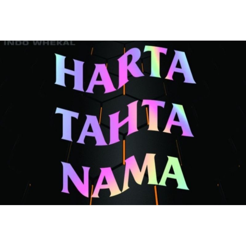 Jual stiker kata-kata costum | Shopee Indonesia