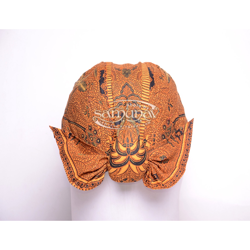 Jual Blangkon Yogyakarta mataram Alusan motif modang wahyu tumurun ...