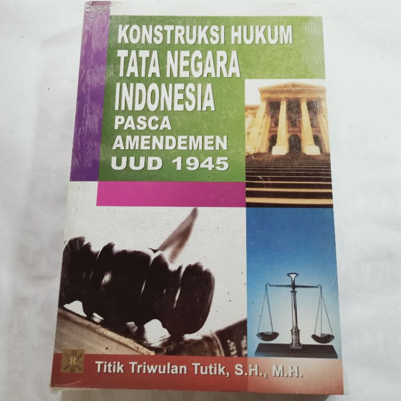 Jual Buku Ori Konstruksi Hukum Tata Negara Indonesia Pasca Amendemen