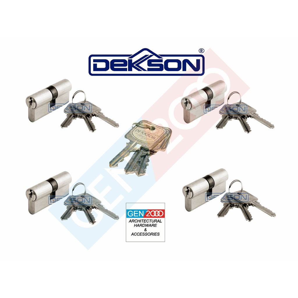 Jual Kunci Pintu Master Key Silinder Dekkson DC DL 60 MM Master Key ...