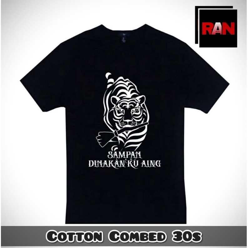 Jual T Shirt Baju Kaos Distro Sampah Di Hakan Ku Aing L Kaos Kdm Kang