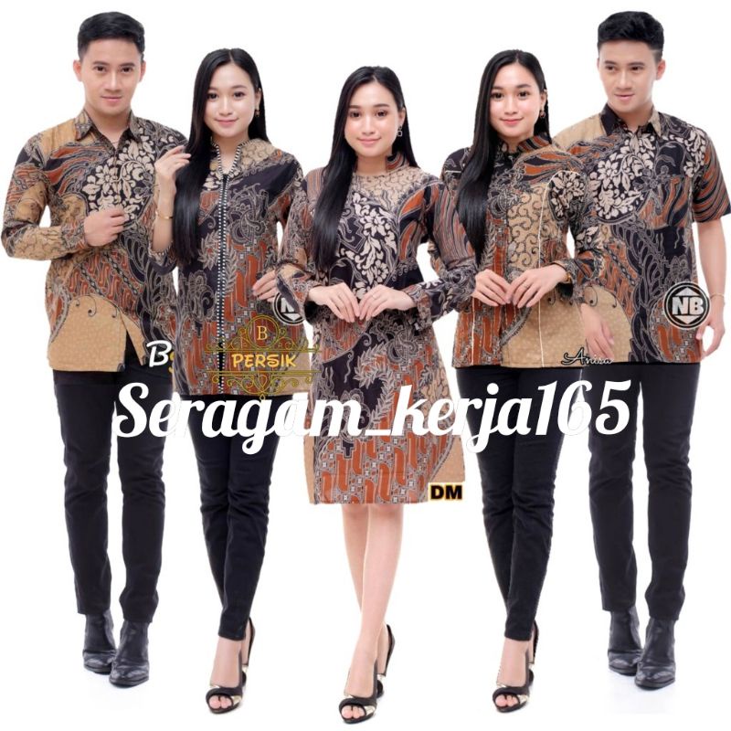 Jual Atasan Batik Seragam Kantor Seragam Hotel Seragam Kerja | Shopee