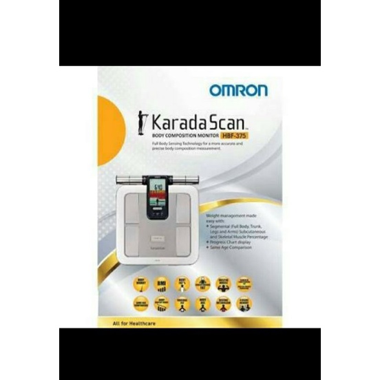 Jual timbangan karada scan omron hbf 375 | Shopee Indonesia