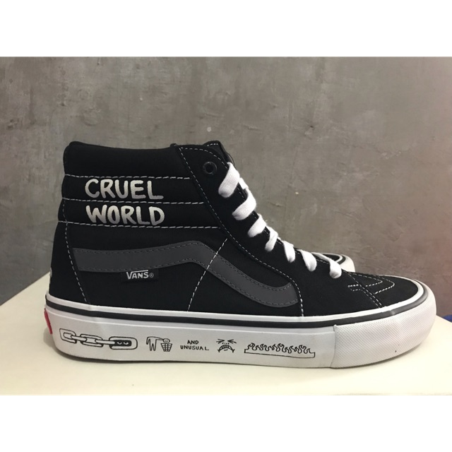 Cruel world vans shoes best sale