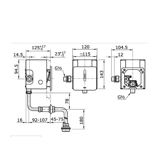 Jual Sensor Urinoir Toto Ttue602Ds/Sensor Urinal Toto Ttue 602 Ds Kamar ...