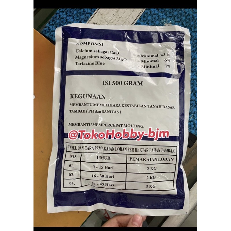 Jual Lodan 500gr - lodan ikan udang - suplemen mempercepat pertumbuhan ...
