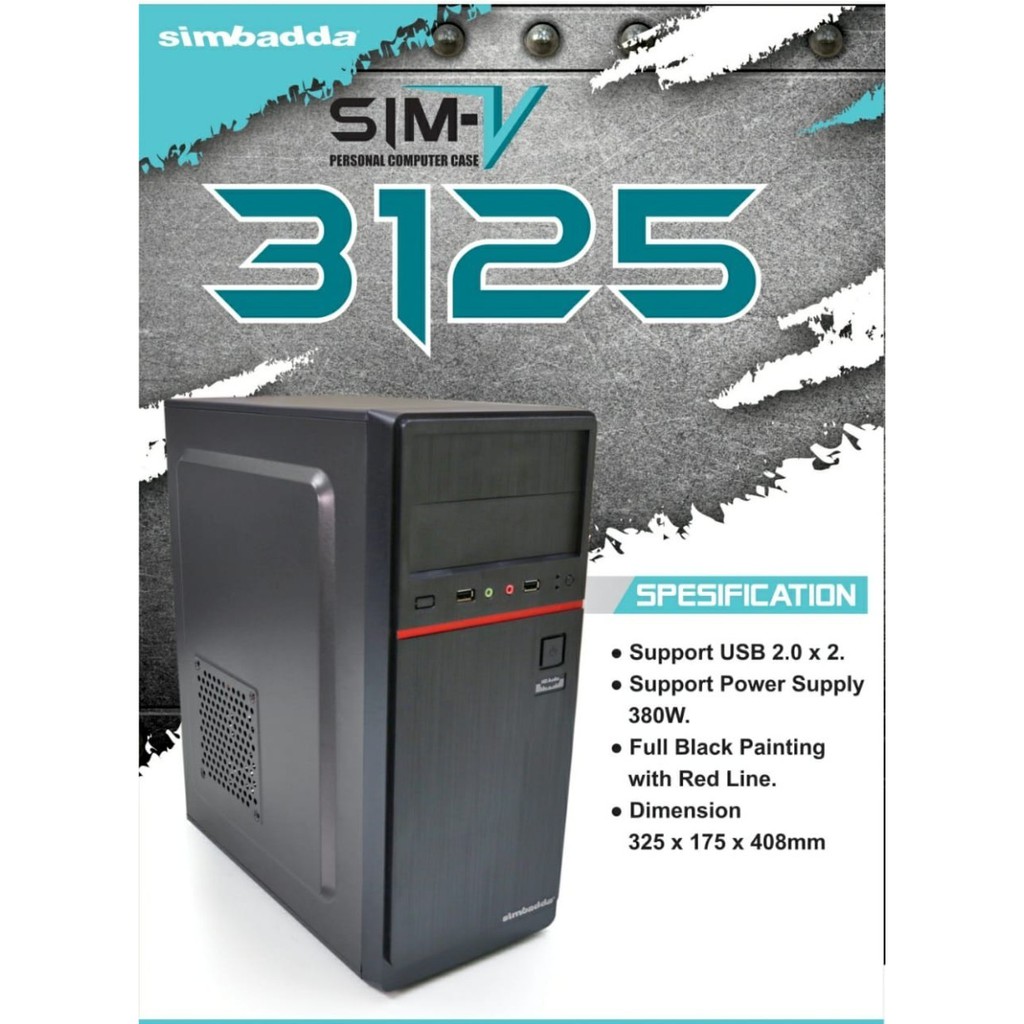 Jual Simbadda Casing SIM V 3125 Tanpa PSU | Shopee Indonesia