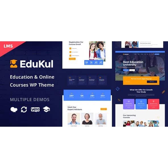 Jual Edukul Online Courses Wordpress Theme | Shopee Indonesia