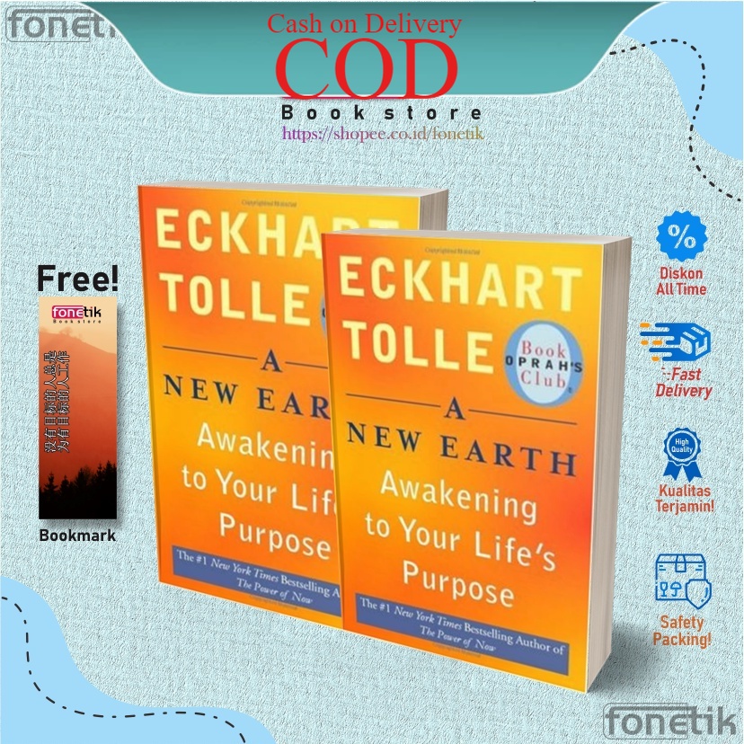 Jual A New Earth: Awakening to Your Life's Purpose (Oprah's Book Club ...