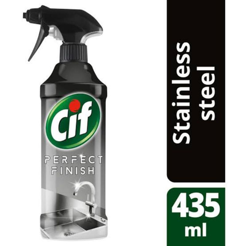 Jual CIF SPRAY STAINLESS STEEL TOTAL FINISH 435 ML | Shopee Indonesia