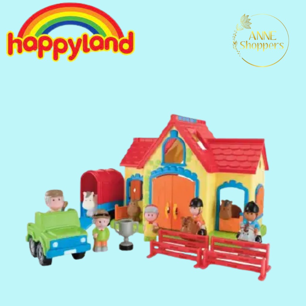 Happyland stables sale playset