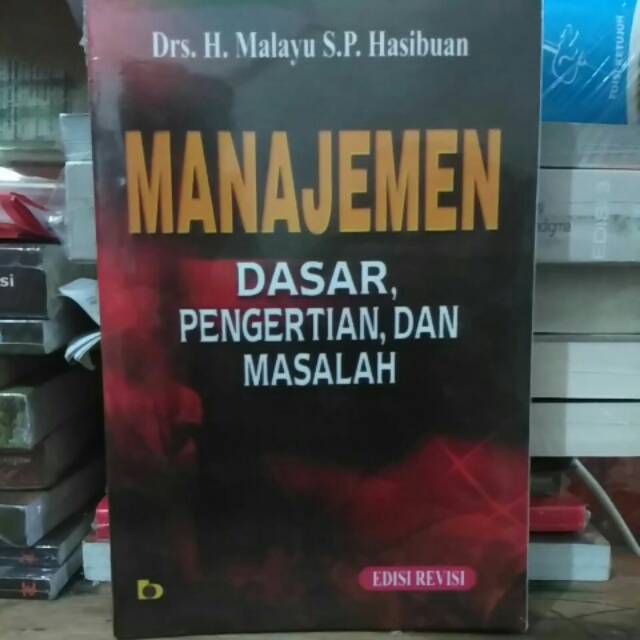 Jual Manajemen Dasar Pengertian Dan Masalah Edisi Revisi Shopee