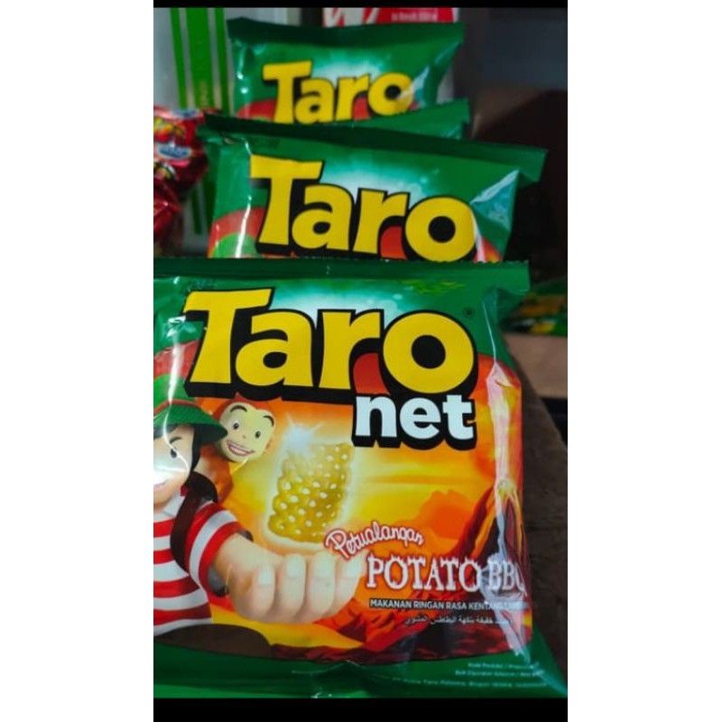 Jual Taro 9 gram BBQ (1 renceng isi 10 pcs) | Shopee Indonesia