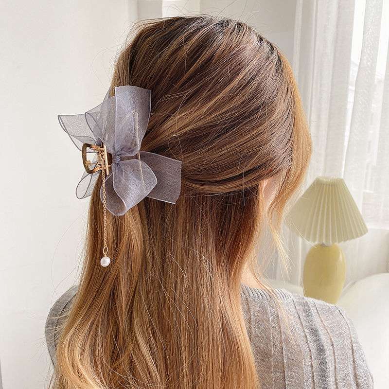 Jual Jepit Rambut Pita Wanita Gaya Retro Aksen Mutiara Fashion | Shopee ...