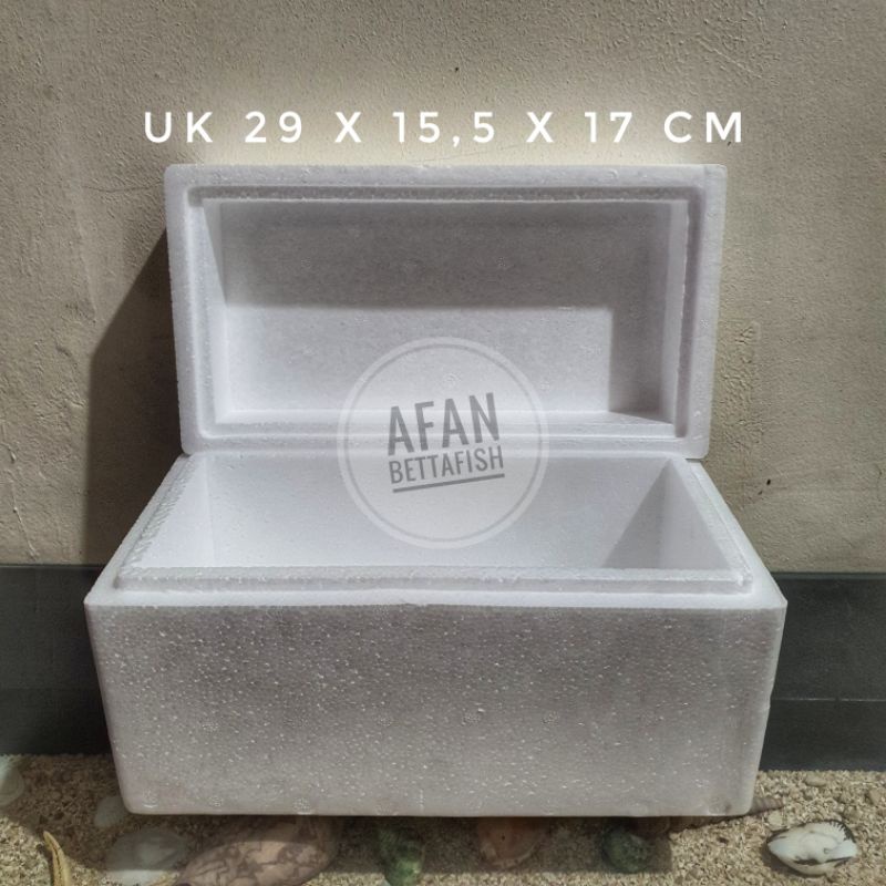 Jual Styrofoam Box 2kg / Styrofoam Breeding / Cooler Box / Frozen Box
