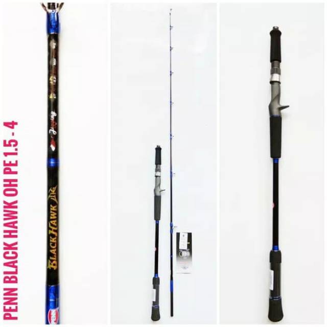 Jual ROD PENN BLACK HAWK BHJC602 PE 1,5 - 4 | Shopee Indonesia