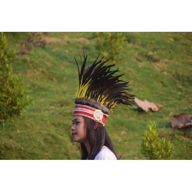 Jual TOPI PAPUA-TOPI IRIAN BULU AYAM KUNING BILABONG | Shopee Indonesia