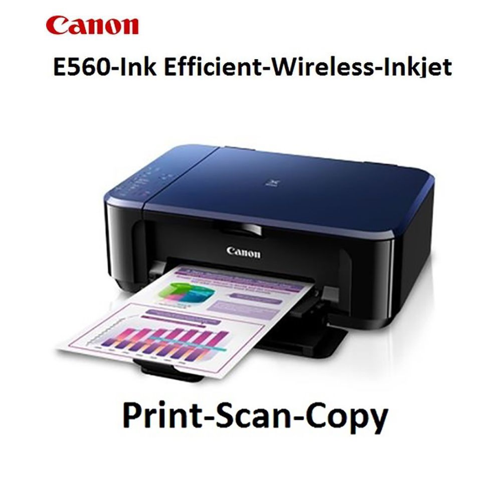 Jual PRINTER CANON PIXMA E560 ( WIFI , DUPLEX , PRINT , SCAN , COPY ...
