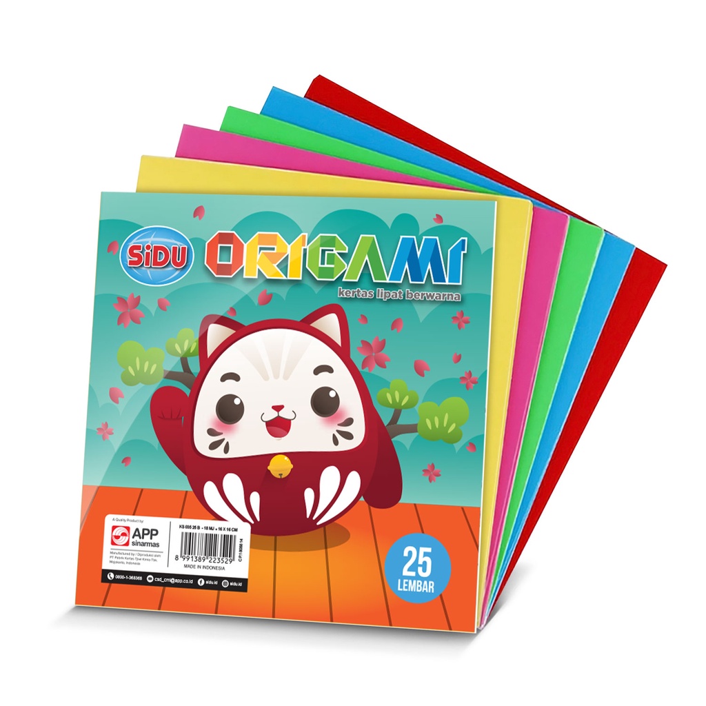 SiDU Kertas Origami Isi 25 / 100 Lembar SDU KS (4)