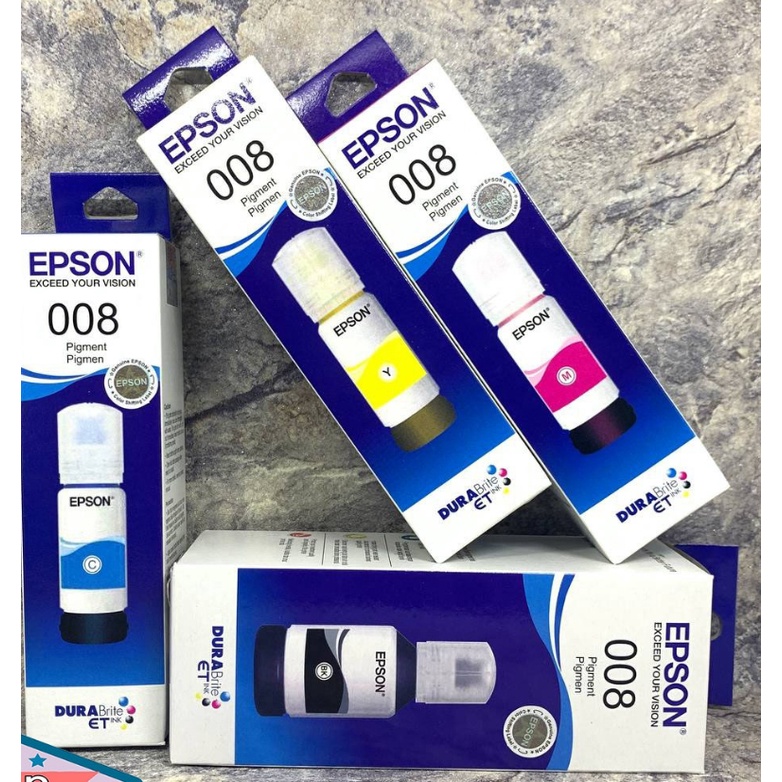 Jual Tinta Printer Epson 008 Ink tank refill | Shopee Indonesia