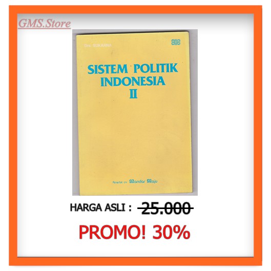 Jual SISTEM POLITIK INDONESIA II | Shopee Indonesia